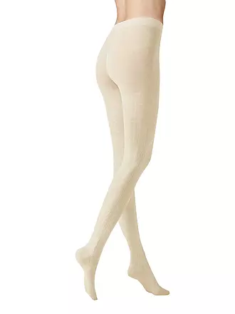 KUNERT | Strickstrumpfhose WINTER DREAMS winterweiss | 